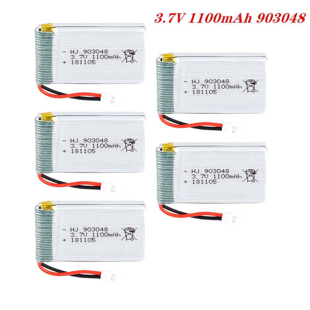 Drone Battery Lipo - 3.7V 1100mAh 903048 Lipo 배터리 Syma