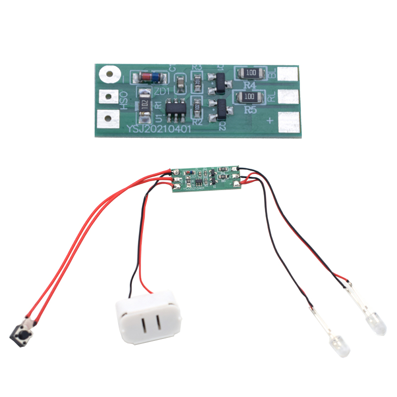 Drone Battery Alarm - 3-12V 스트로브 깜박임 모듈 빨간색 파란색
