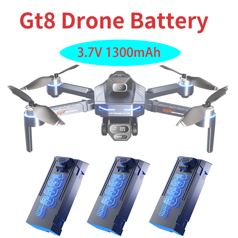 Drone Battery Li-Ion - 기존 3.7V 1300mAh GT8 드론 배터리