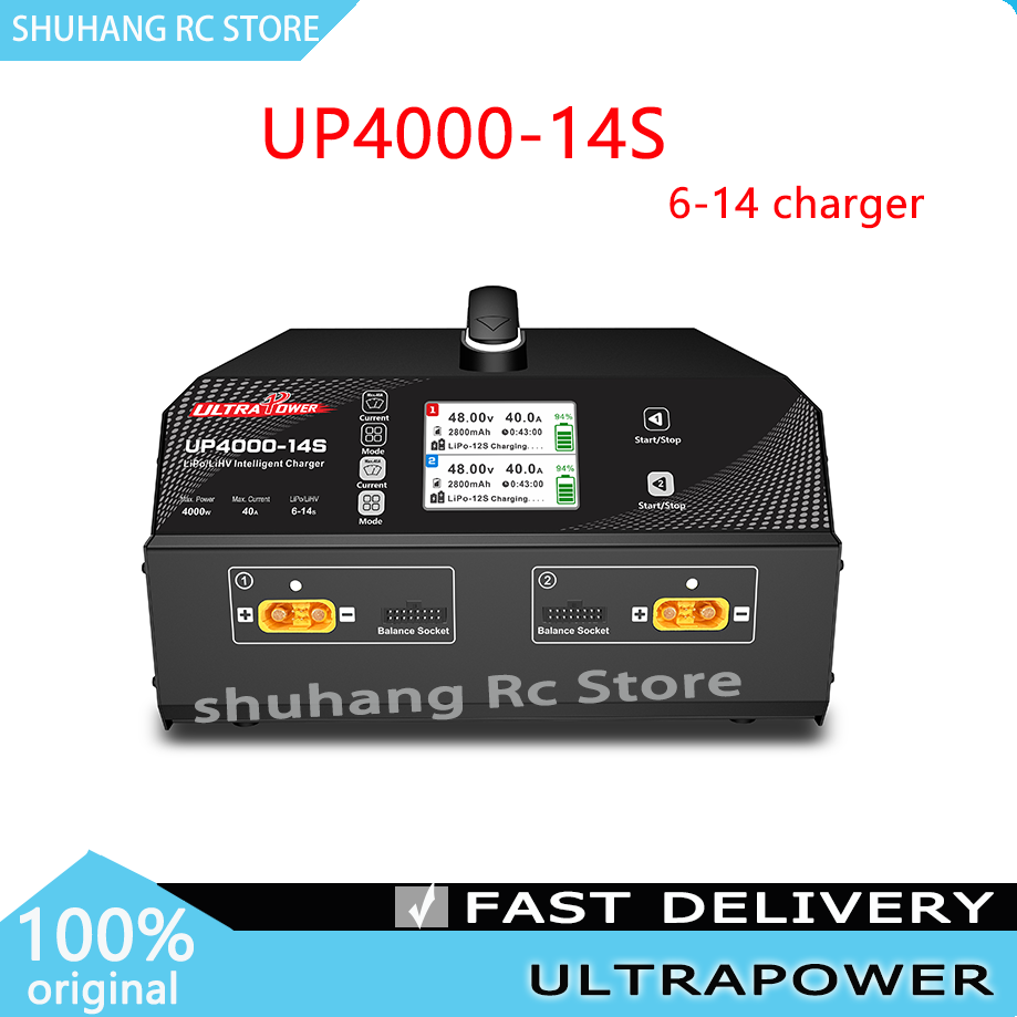 Drone Battery Balance Charger - 울트라파워 UP4000-14S 40A 100-240V 4000W 최대