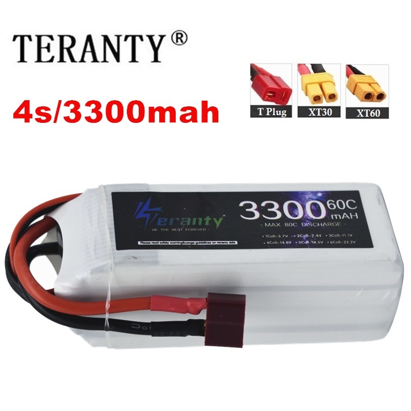 Drone Battery 4S - LiPo 충전식 배터리 4S 3300mAh 60C