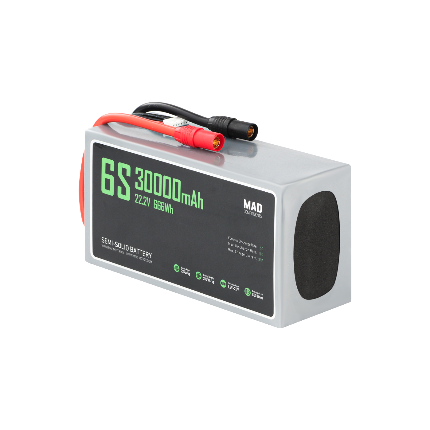 Drone Battery Lipo - ATV 6S 30Ah 고출력 드론용 솔리드