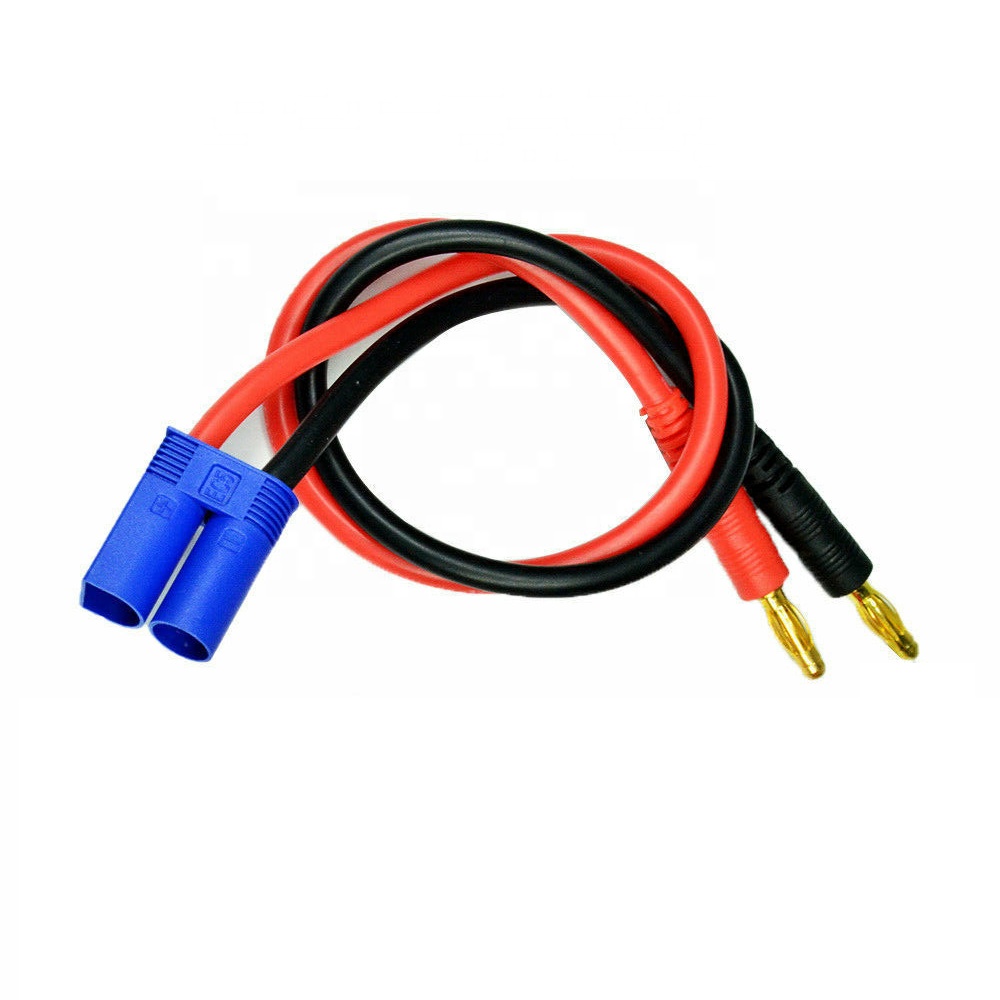 Drone Battery Connector - 10개 EC5 커넥터에서 4mm 금도금 바나나