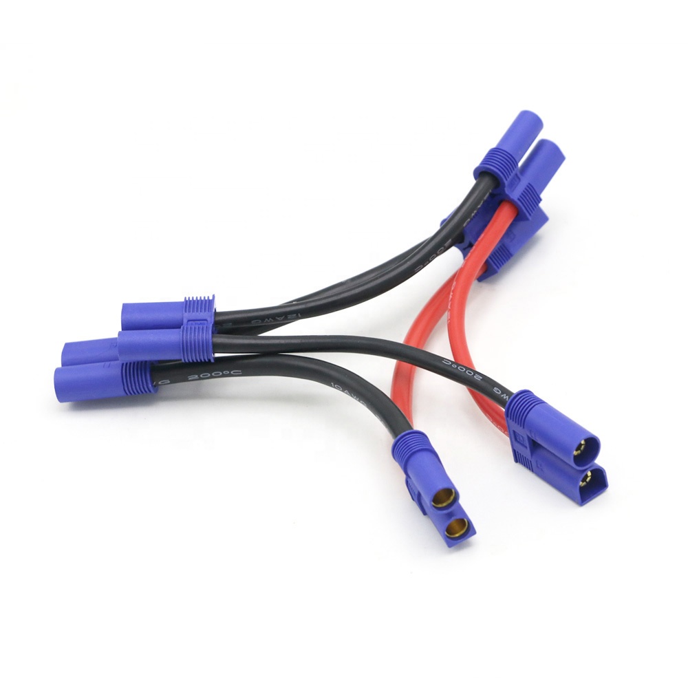Drone Battery Charger - 10PCS EC5 시리즈 12AWG 100mm 직렬