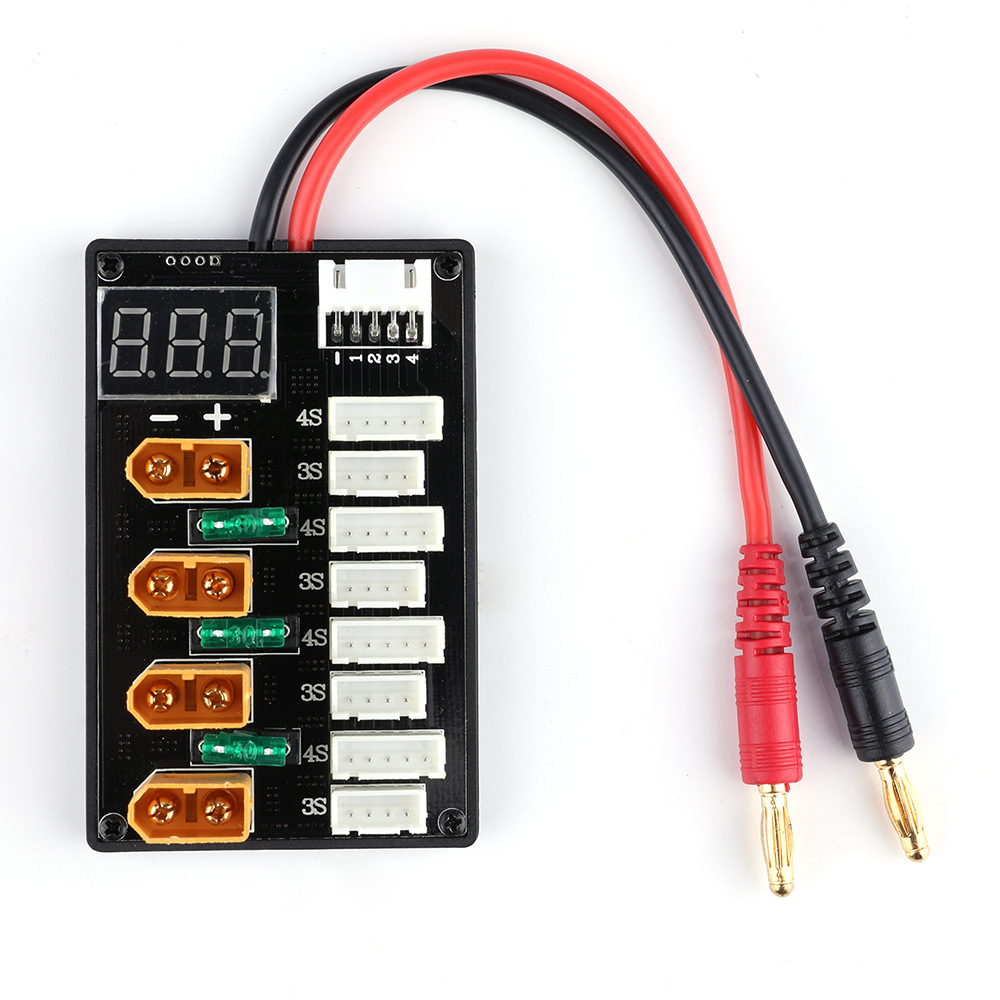 Drone Battery Parallel Board - XT60 플러그 3S 4S Lipo 배터리