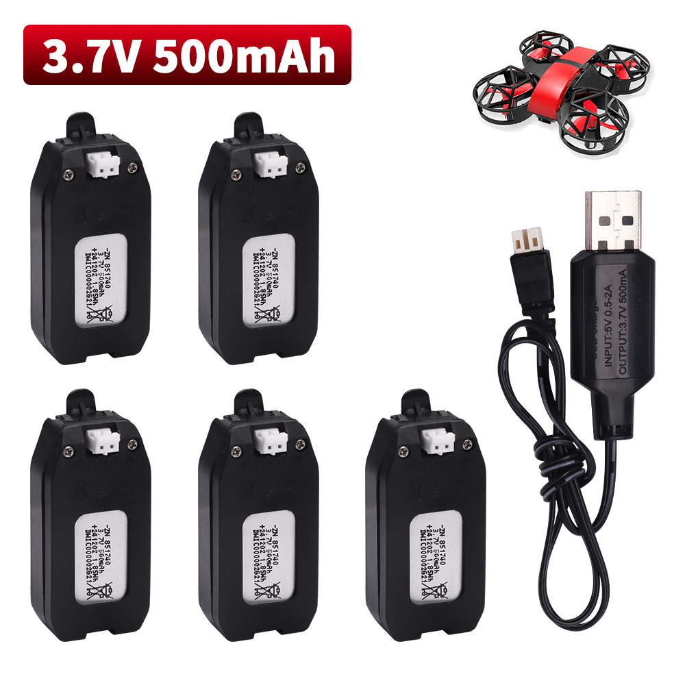 Drone Battery Lipo - NH330 RH821 용 3.7V 500mAh 리튬