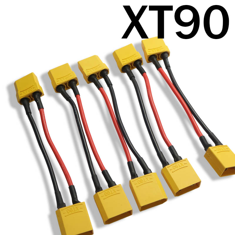 Drone Battery Connector - 1/5pcs XT90 남성-XT90 여성 10CM 케이블