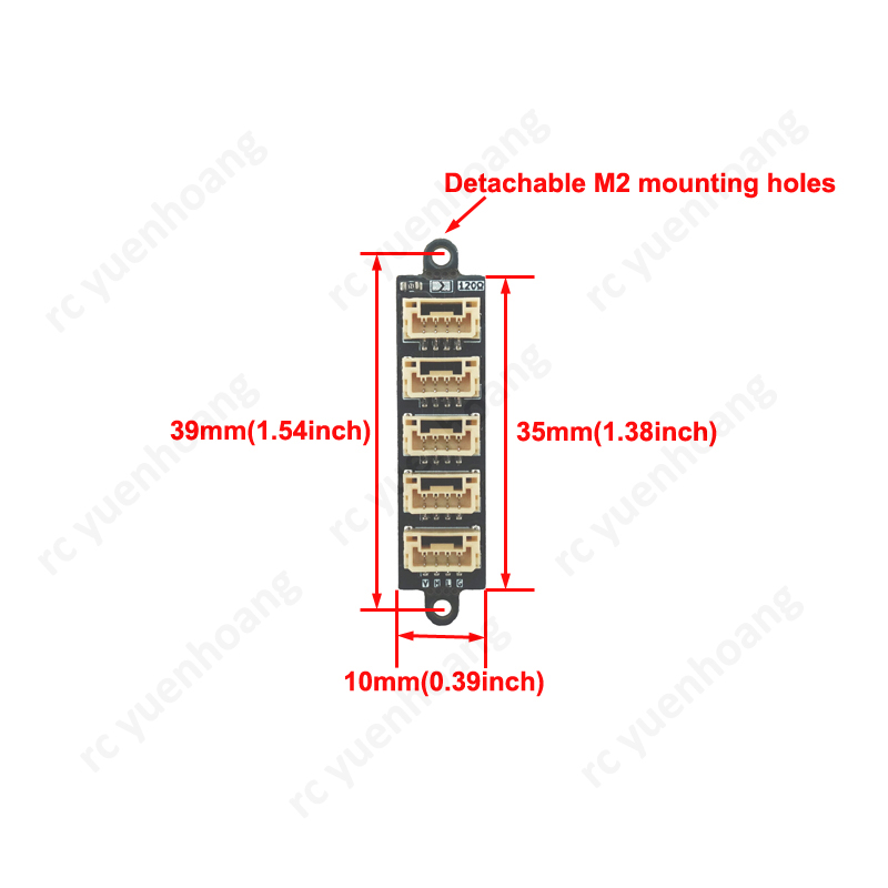 1PCS CAN 버스 스플리터 보드 5포트 GH1.25 - Drone Battery Plate 리뷰 및 가격