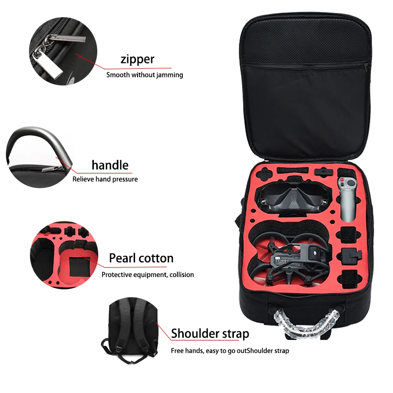 휴대용 케이스 배낭 나일론 방수 가방 고글 V2 G2  - Drone Battery Bag 리뷰 및 가격