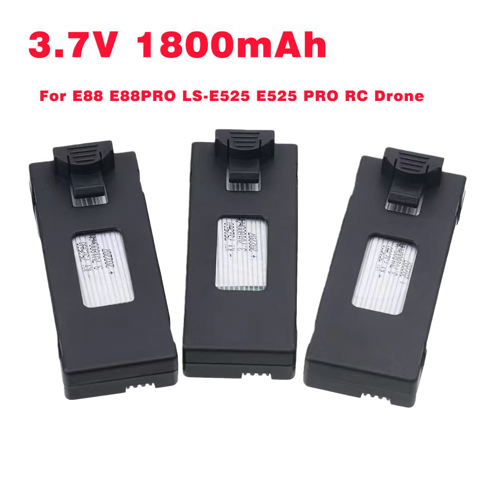 3.7V 1800Mah RC 드론 배터리 액세서리 E8 - Drone Battery Li-Ion 리뷰 및 가격