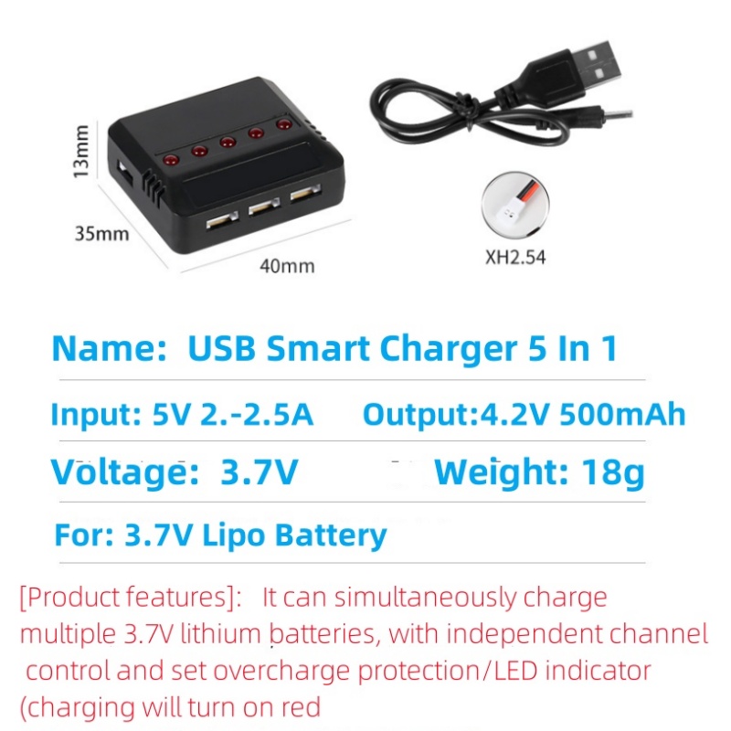 Syma X5HW X5HC X5C X5SW 3.7V 5 - Drone Battery Balance Charger 리뷰 및 가격