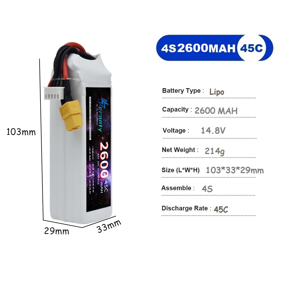 4S LiPo 배터리 14.8V 1500mah 1800 - Drone Battery Li-Ion 리뷰 및 가격