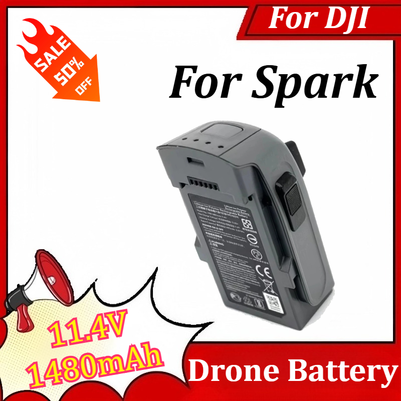 DJI 스파크 드론 배터리용 1480mAh 11.4V  - Drone Battery Li-Ion 리뷰 및 가격