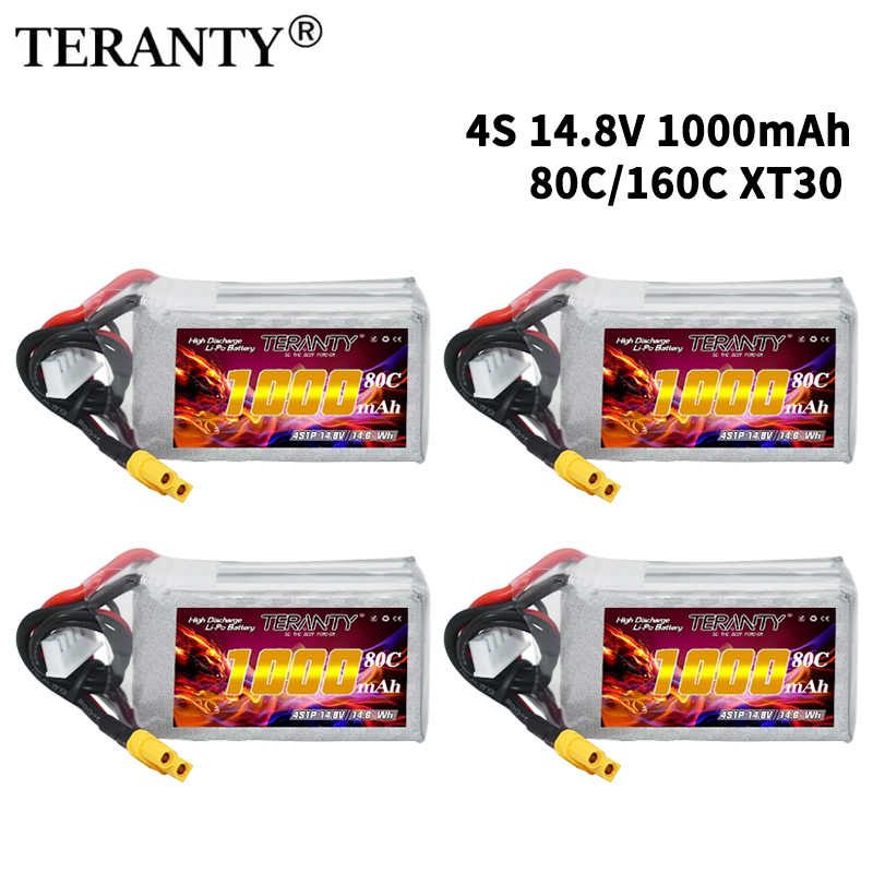 TERANTY 4S 1000mAh 14.8V 80C/1 - Drone Battery 4S 리뷰 및 가격