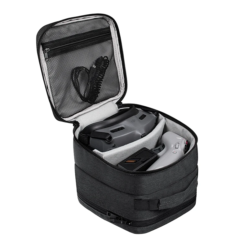 DJI 고글 용 휴대용 케이스 듀얼 레이어 스토리지 공 - Drone Battery Bag 리뷰 및 가격