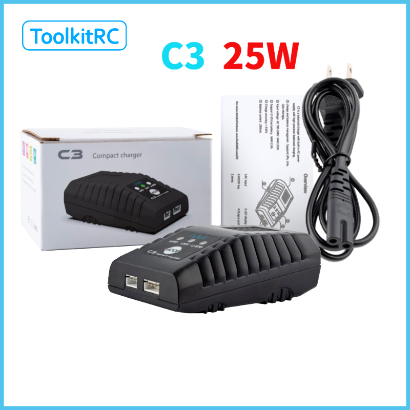 ToolkitRC C3 밸런스 충전기 2S 3S 25W - Drone Battery 3S 리뷰 및 가격