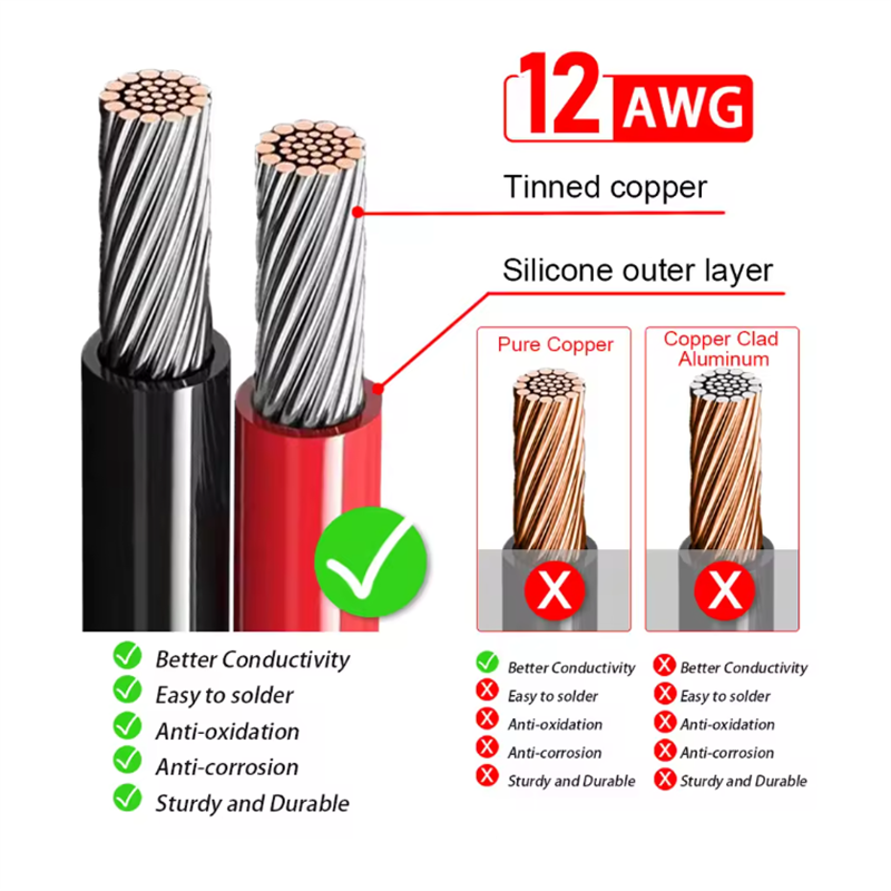 12AWG XT60 남성 여성 변환 플러그 연결 케이블 - Drone Battery Connector 리뷰 및 가격