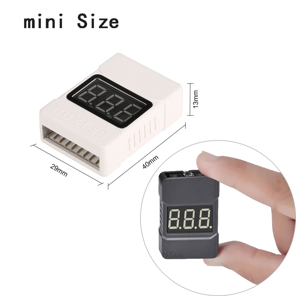 1-8S Lipo 배터리 전압 테스터 저전압 부저 경보 - Drone Battery Voltage Checker 리뷰 및 가격
