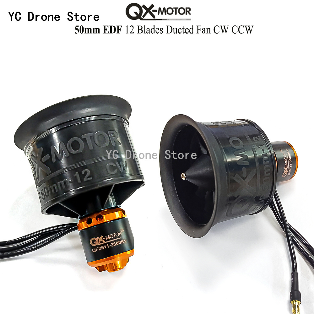 QX-MOTOR 50mm EDF QF2611 12블레이 - Drone Battery 4S 리뷰 및 가격