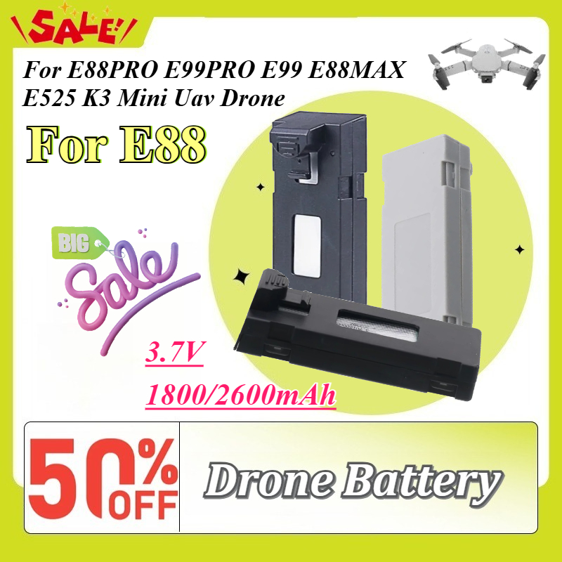 3.7V 1800/2600mAh 드론 예비 부품 배터리 - Drone Battery Li-Ion 리뷰 및 가격