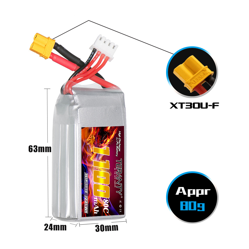 TERANTY 3S 11.1V 1100mAh 80C/1 - Drone Battery Li-Ion 리뷰 및 가격