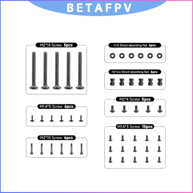 BETAFPV 드론 나사 팩 어소트먼트 키트, 파보20 - Drone Battery Bag 리뷰 및 가격