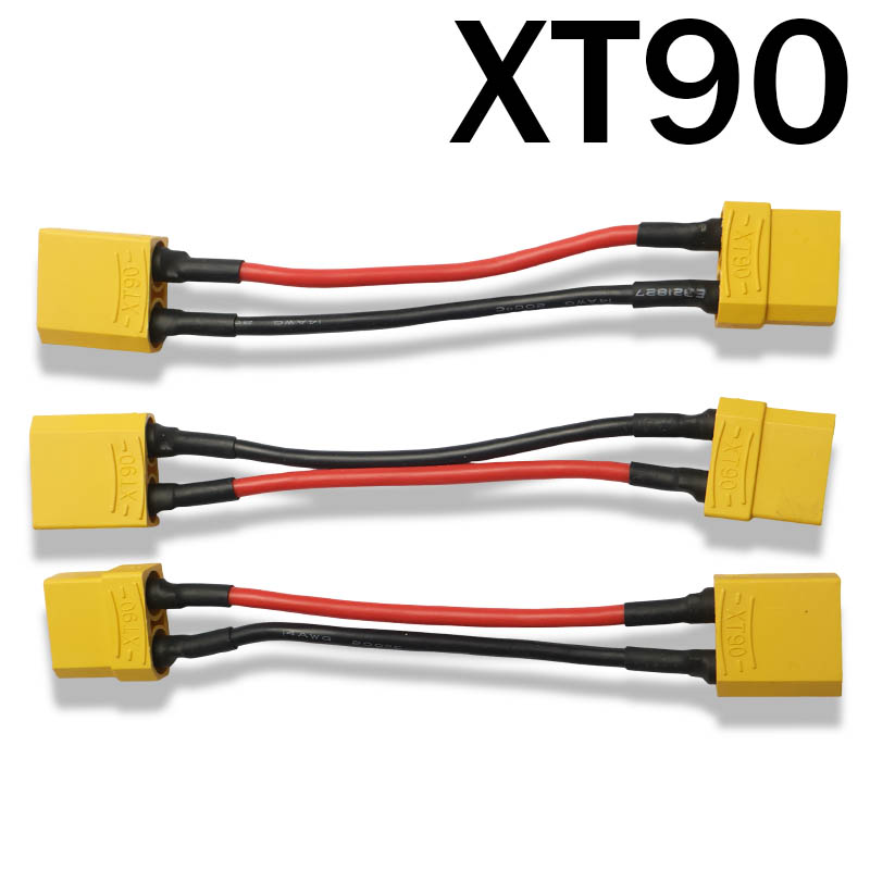 1/5pcs XT90 남성-XT90 여성 10CM 케이 - Drone Battery Connector 리뷰 및 가격