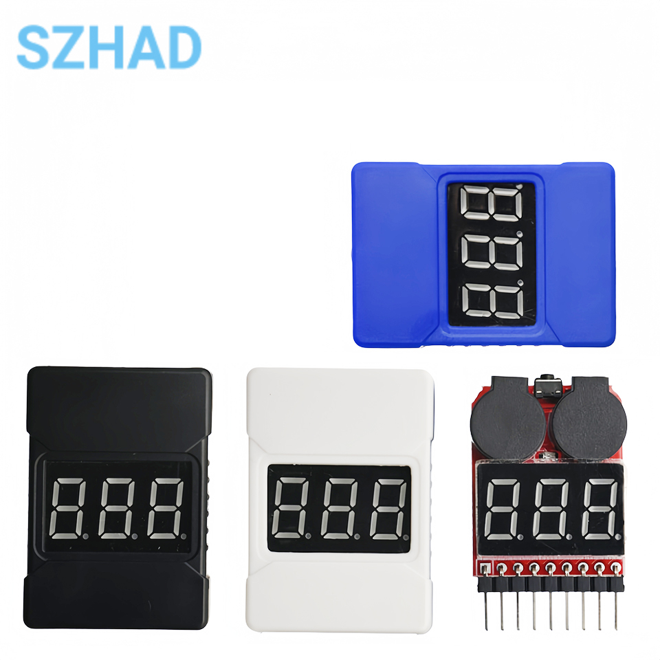 1-8S 리포 배터리 전압 테스터 체커 저전압 부저 알 - Drone Battery Voltage Checker 리뷰 및 가격