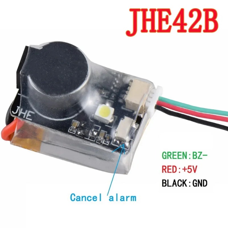 JHEMCU JHE42B/ JHE42B_S 파인더 5V - Drone Battery Alarm 리뷰 및 가격